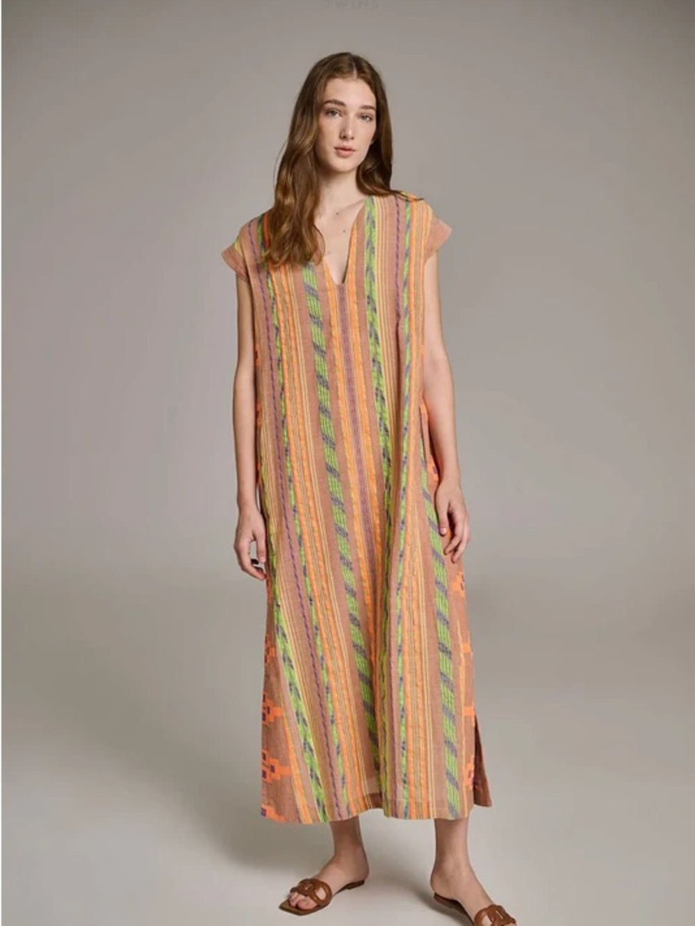 Devotion Twins Achatis Beach Cover Up/ Maxi Dress Size S
